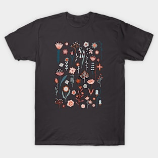 Scandi Wildflowers Of The Summer T-Shirt